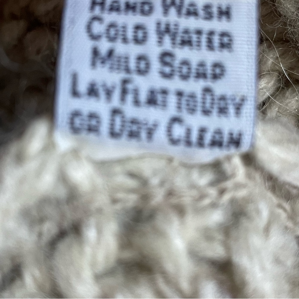 Peruvian Connection Wool Cream Roll-neck Sweater - Picture 8 of 11